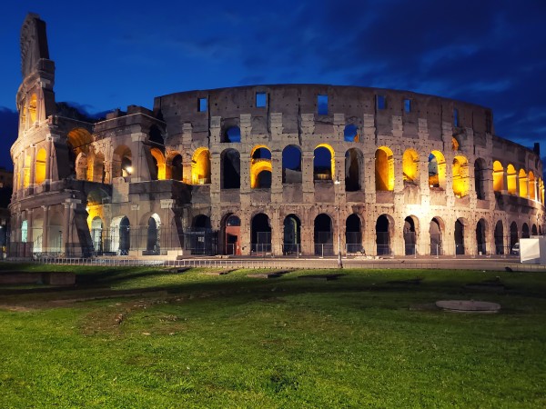 Colosseum- Rome Italy by Kerry Frysinger